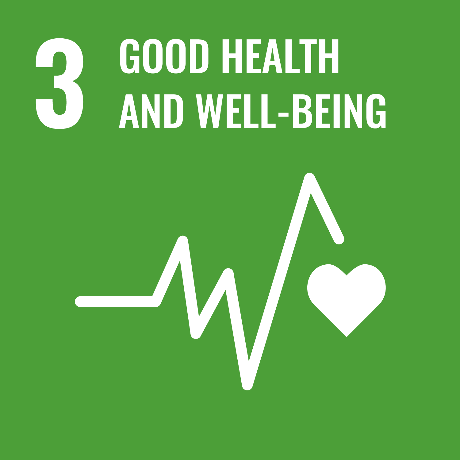 United Nations sustainability goal number 3 good health and well-being